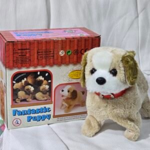 Cachorro De Brinquedo Pula Late Da Cambalhotas Rápido