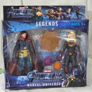 Kit Super heróis Dr. Estranho e Capitã Marvel