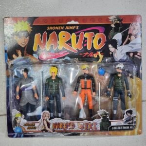 Kit Naruto 4 Bonecos Acao Personagem Brinquedo