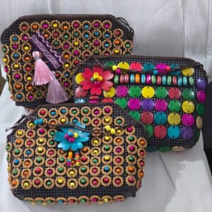 Bolsa artesanal Miçangas YZ-23