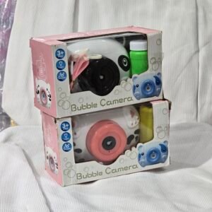 Bubble Câmera Lançador De Bolhinhas De Sabão Musical