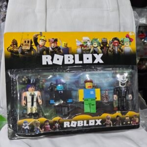 Bonecos Roblox Articulado Brinquedo Infantil Kit Com 4