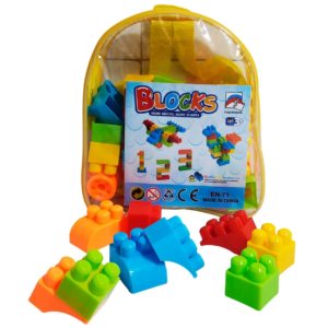 Blocos De Montar Brinquedo Educativo E Didático Legos 35 peças
