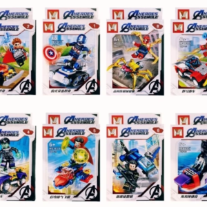 Bloco de Montar Heroes Assemble Vingadores com Carrinho